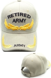 View Buying Options For The Retired Army Scrambled Eggs Mens Cap