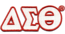 View Buying Options For The Delta Sigma Theta Connected Greek Letter Patch