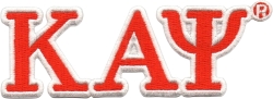 View Buying Options For The Kappa Alpha Psi Connected Greek Letter Patch