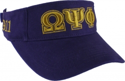 View Buying Options For The Buffalo Dallas Omega Psi Phi Visor