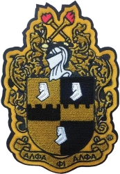 View Buying Options For The Alpha Phi Alpha Shield Chenille Sew-On Patch