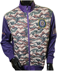 View Buying Options For The Buffalo Dallas Omega Psi Phi On Court Jacket