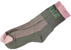 View Buying Options For The Buffalo Dallas Alpha Kappa Alpha Crew Socks