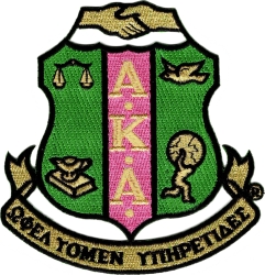 View Buying Options For The Alpha Kappa Alpha Crest Embroidered Iron-On Patch