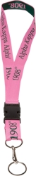 View Buying Options For The Alpha Kappa Alpha Classic Woven Embroidered Lanyard