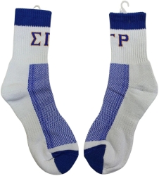 View Buying Options For The Buffalo Dallas Sigma Gamma Rho Crew Socks [Pre-Pack]