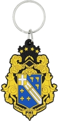 View Buying Options For The Alpha Phi Omega PVC Shield Key Chain