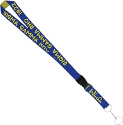 View Buying Options For The Sigma Gamma Rho Break Away Woven Lanyard
