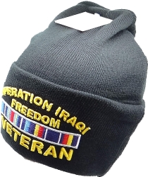 View Buying Options For The Operation Iraqi Freedom Mens Cuffed Beanie Cap