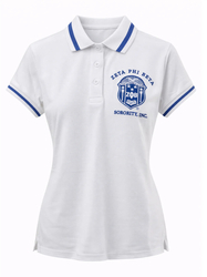 View Buying Options For The Buffalo Dallas Zeta Phi Beta Polo Shirt