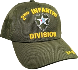 View Buying Options For The 2nd Infantry Division C1261 Side Shadow Mens Cap
