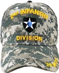 View Buying Options For The 2nd Infantry Division C1261 Side Shadow Mens Cap