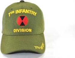 View Buying Options For The 7th Infantry Division C1264 Side Shadow Mens Cap