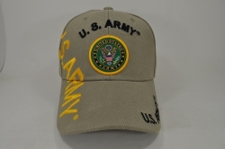 View Buying Options For The U.S. Army Text Side Shadow Mens Cap