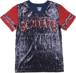 View Buying Options For The Big Boy South Carolina State Bulldogs S6 Ladies Sequins Tee