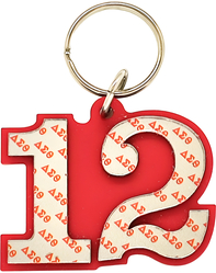 View Buying Options For The Delta Sigma Theta Line #12 Key Chain