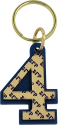 View Buying Options For The Sigma Gamma Rho Line #4 Key Chain