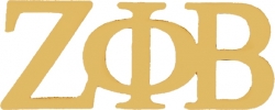 View Buying Options For The Zeta Phi Beta Letters Lapel Pin