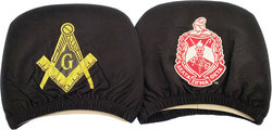 View Buying Options For The Mason + Delta Sigma Theta Car Seat Headrest Cover Set