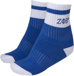 View Buying Options For The Zeta Phi Beta Quarter Socks
