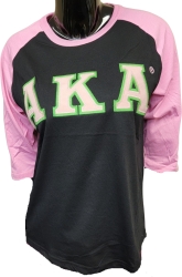 View Buying Options For The Buffalo Dallas Alpha Kappa Alpha Baseball T-Shirt