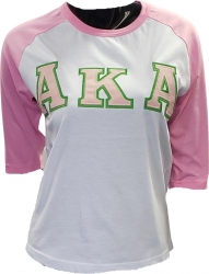 View Buying Options For The Buffalo Dallas Alpha Kappa Alpha Baseball T-Shirt