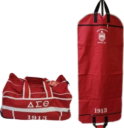 View Buying Options For The Buffalo Dallas Delta Sigma Theta 2 Piece Travel Bag Bundle