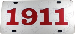View Buying Options For The Kappa Alpha Psi 1911 Founder Satin Background Tag License Plate