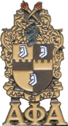 View Buying Options For The Alpha Phi Alpha Shield Drop Letter Lapel Pin