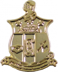 View Buying Options For The Kappa Alpha Psi Shield Polished Sandblasted Lapel Pin