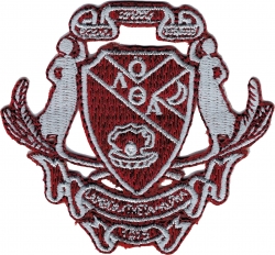 View Buying Options For The Lambda Theta Alpha Crest Iron-On Patch