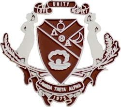 View Buying Options For The Lambda Theta Alpha Crest Lapel Pin