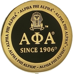 View Buying Options For The Alpha Phi Alpha Sphinx Round Pin