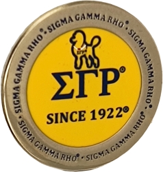 View Buying Options For The Sigma Gamma Rho Poodle Round Pin