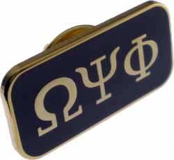 View Buying Options For The Omega Psi Phi 3 Letter Bar Lapel Pin