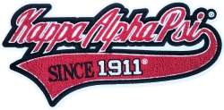 View Buying Options For The Kappa Alpha Psi Vintage Tail Design Chenille Iron-On Patch