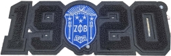 View Buying Options For The Zeta Phi Beta Crest Year 1920 Black Series Chenille Iron-On Patch