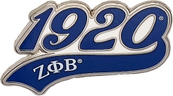 View Buying Options For The Zeta Phi Beta 1920 Tail Lapel Pin