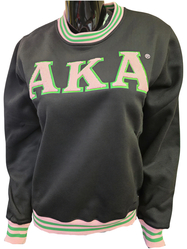 View Buying Options For The Buffalo Dallas Alpha Kappa Alpha Chenille Crewneck Sweatshirt
