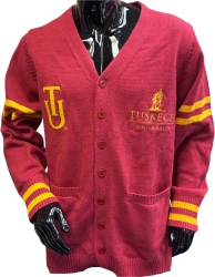 View Buying Options For The Buffalo Dallas Tuskegee Golden Tigers Adult Unisex Varsity Cardigan