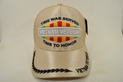 View Buying Options For The Vietnam Veteran Time To Honor M013 Jersey Mesh Mens Cap