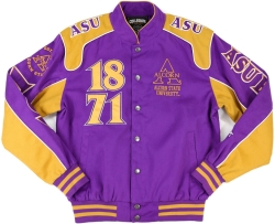 View Buying Options For The Big Boy Alcorn State Braves S12 State Racing Twill Jacket