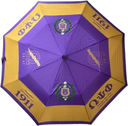 View Buying Options For The Omega Psi Phi 2 Fold Collapsible Umbrella