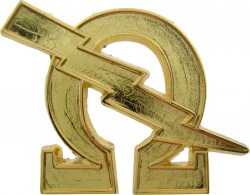 View Buying Options For The Omega Psi Phi Que Lightning Bolt Symbol Lapel Pin