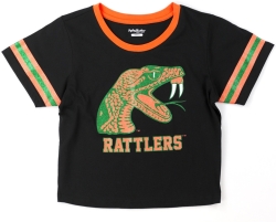 View Buying Options For The Big Boy Florida A&M Rattlers S6 Womens Cropped Tee
