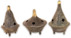 View Buying Options For The Star Small Patina Brass Incense Burner [Pre-Pack]