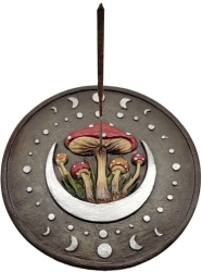 View Buying Options For The Mushroom With Moons Incense Burner