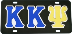 View Buying Options For The Kappa Kappa Psi Outline Mirror Colored License Plate