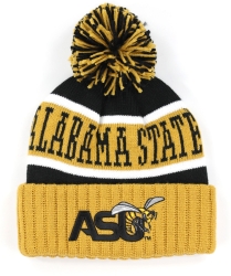 View Buying Options For The Big Boy Alabama State Hornets S256 Adult Beanie With Ball
