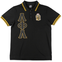 View Buying Options For The Big Boy Alpha Phi Alpha Divine 9 S6 Polo Shirt